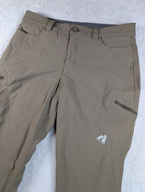 Eddie Bauer Guide Pro Pants Womens 10 Fleece Lined Tan First Ascent